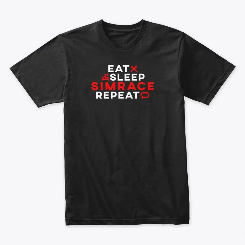 Eat Sleep Simrace Repeat